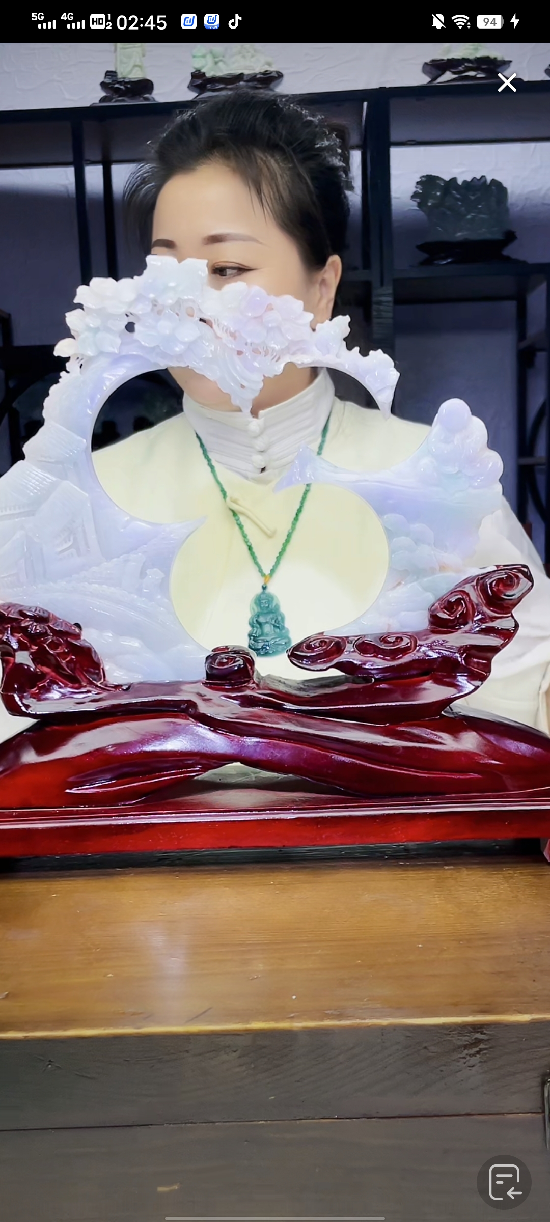 定制翡翠未镶嵌毛货02120088