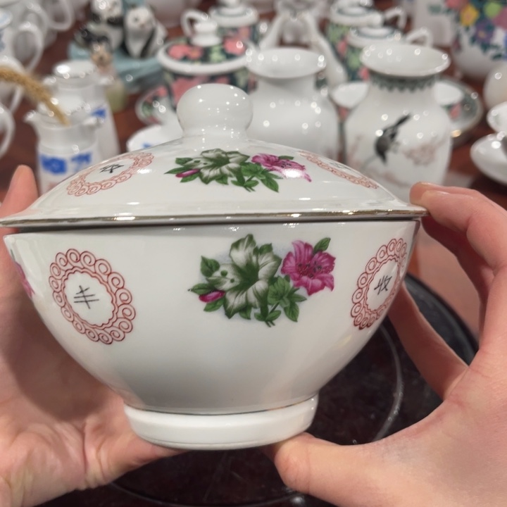 醴陵高温瓷釉上15厘米微瑕