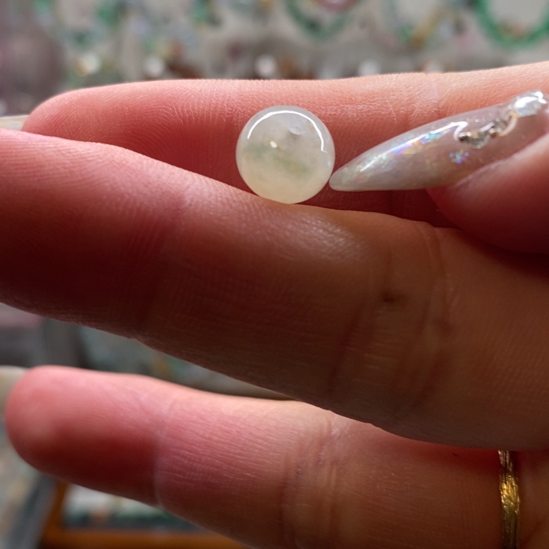 翡翠未镶嵌手链9.2 厚度8