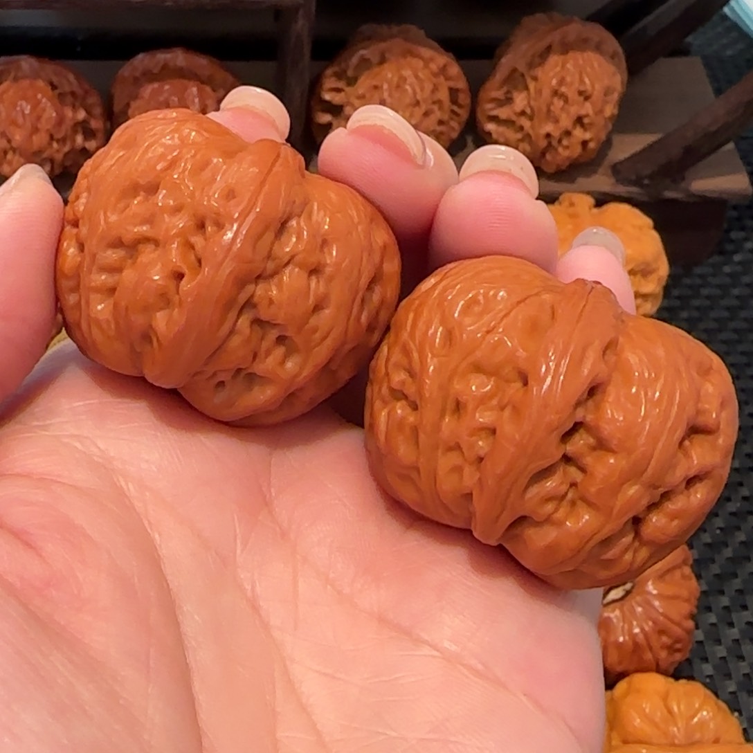 桃核把件元宝38精品721