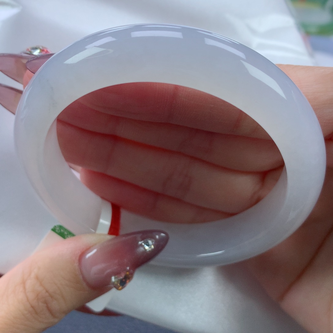 翡翠手镯未镶嵌55.7正圈