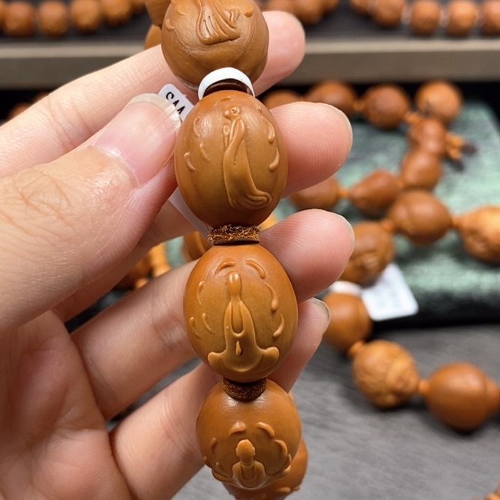 橄榄核手串/手链无相佛