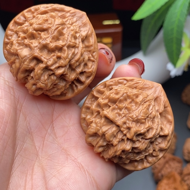 文玩核桃把件官帽