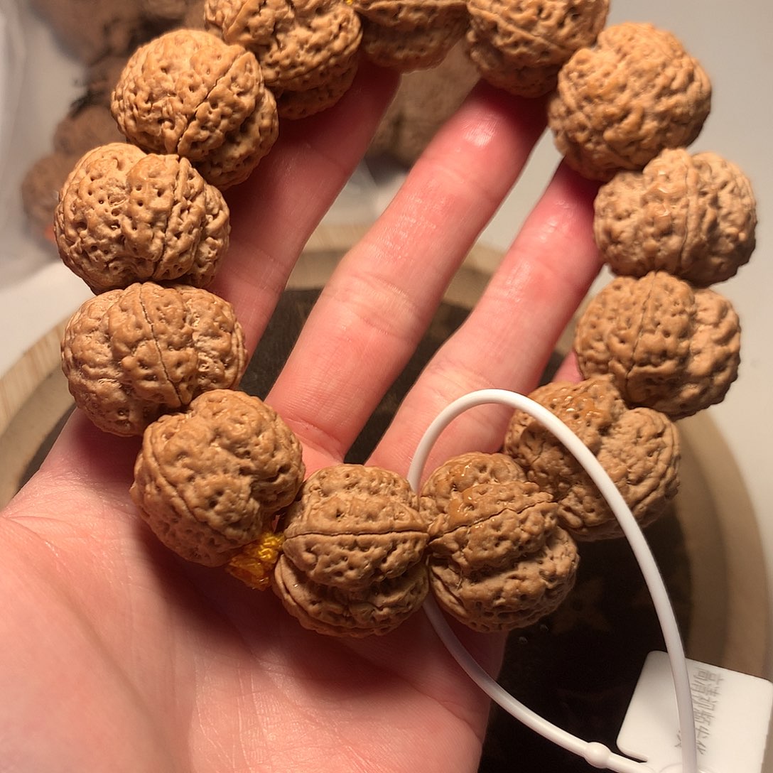 金刚菩提手串。*27天宫梅花头货