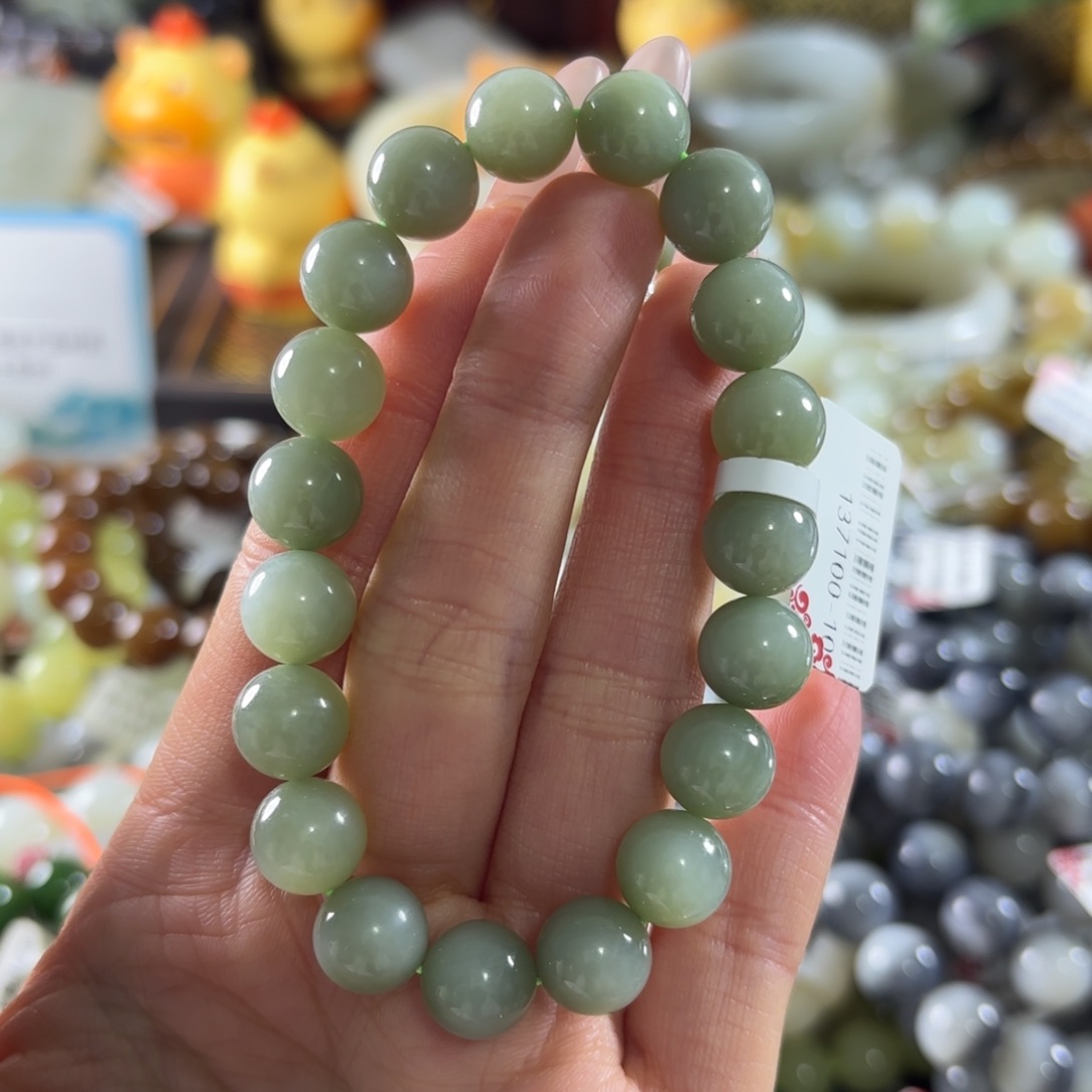 和田玉未镶嵌手串137