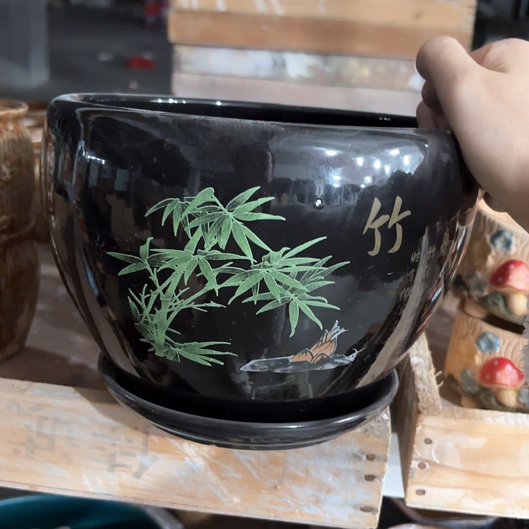 陶瓷陶瓷花盆，多肉花盆