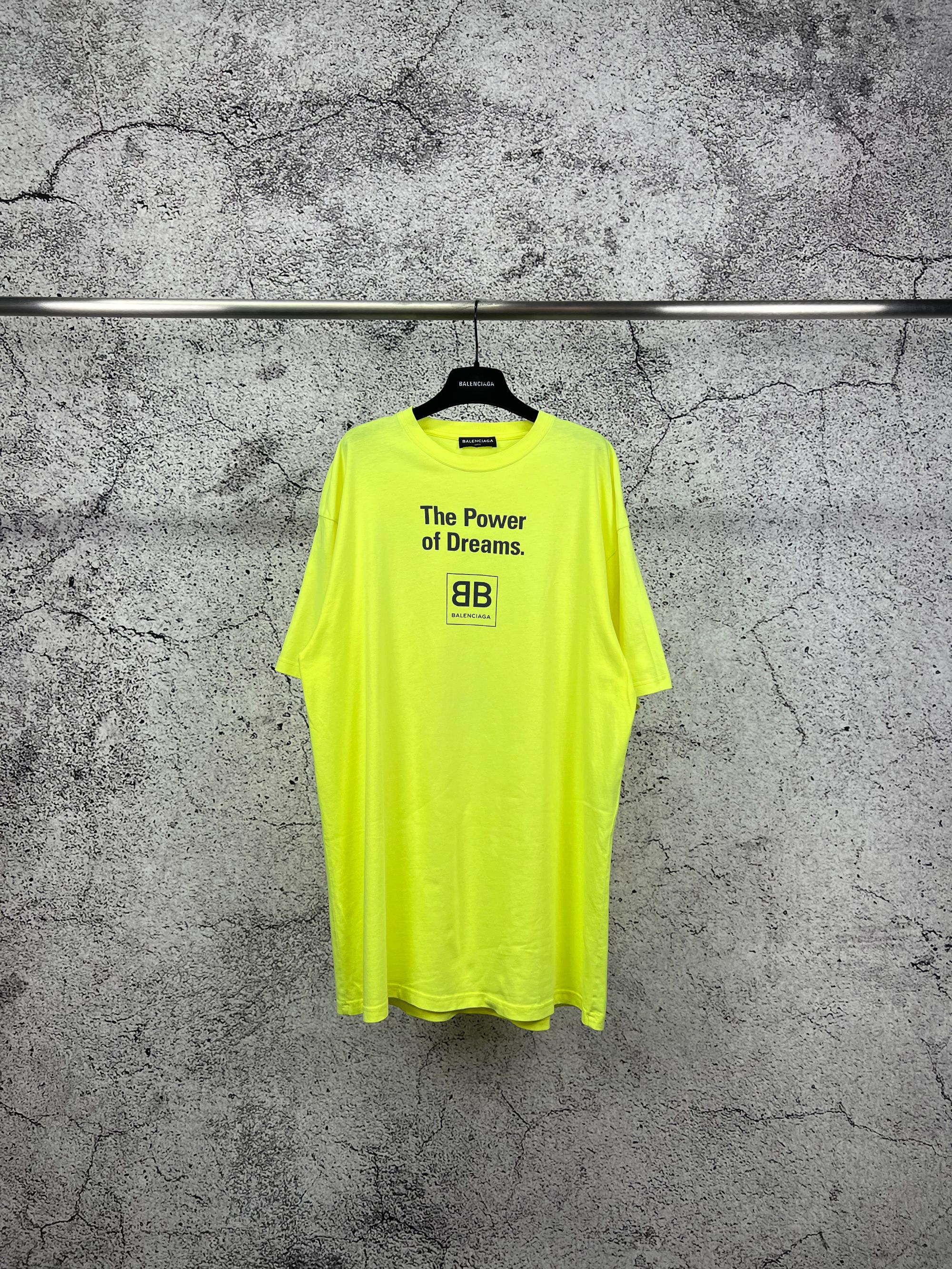 99新 Balenciaga/巴黎世家 标语印花T恤/XS码/R0323