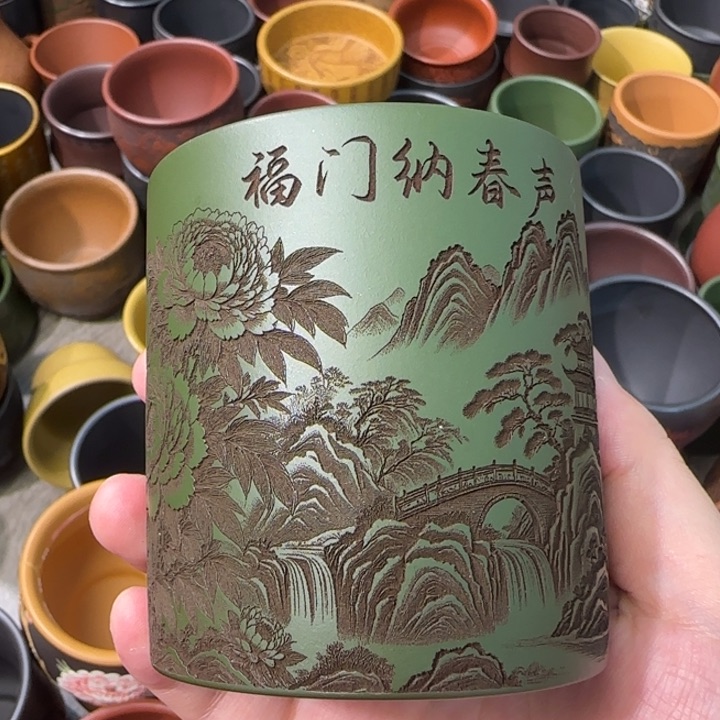 茶杯紫砂全手工紫砂