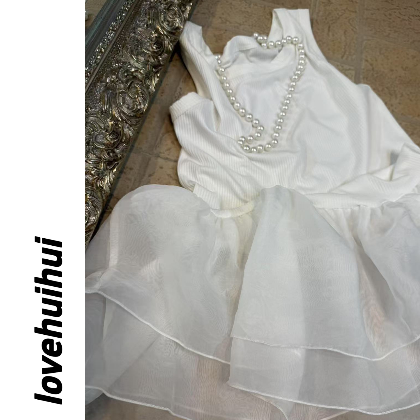 lovehuihui《与天鹅共舞》两色天鹅上衣