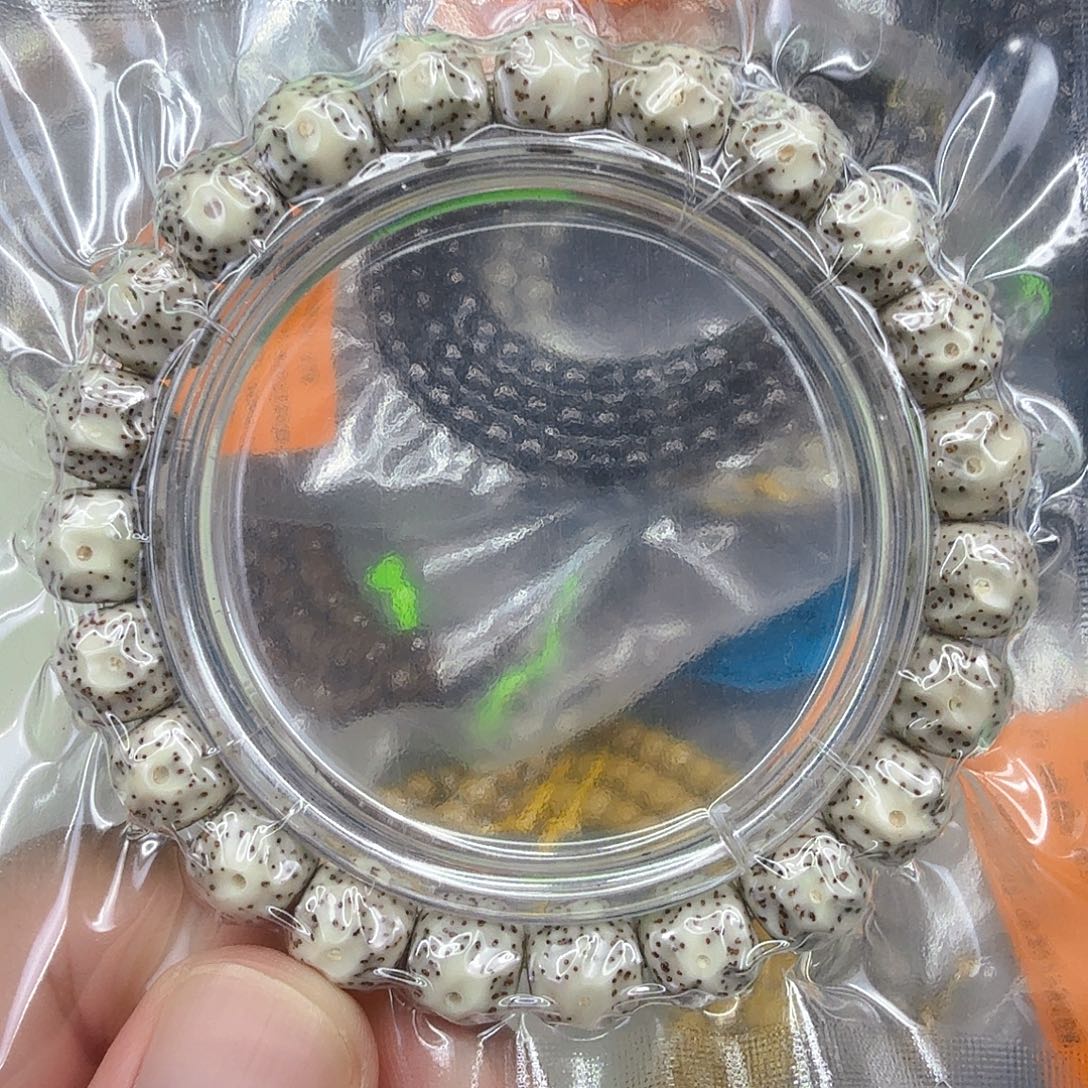 星月菩提手串87灭火糯冰星月菩提单圈无相10