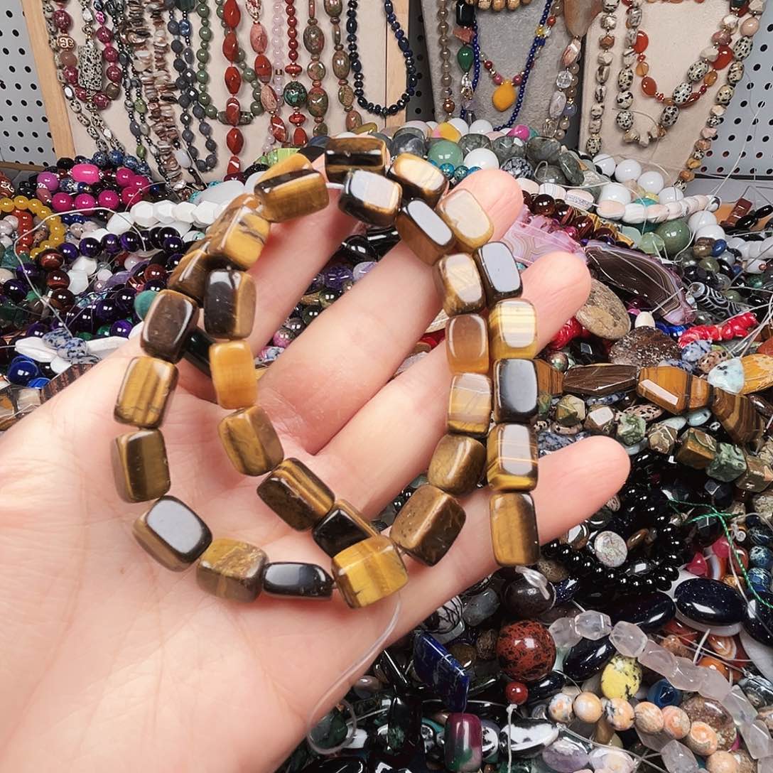 玛瑙/玉髓未镶嵌珠宝半成品虎眼