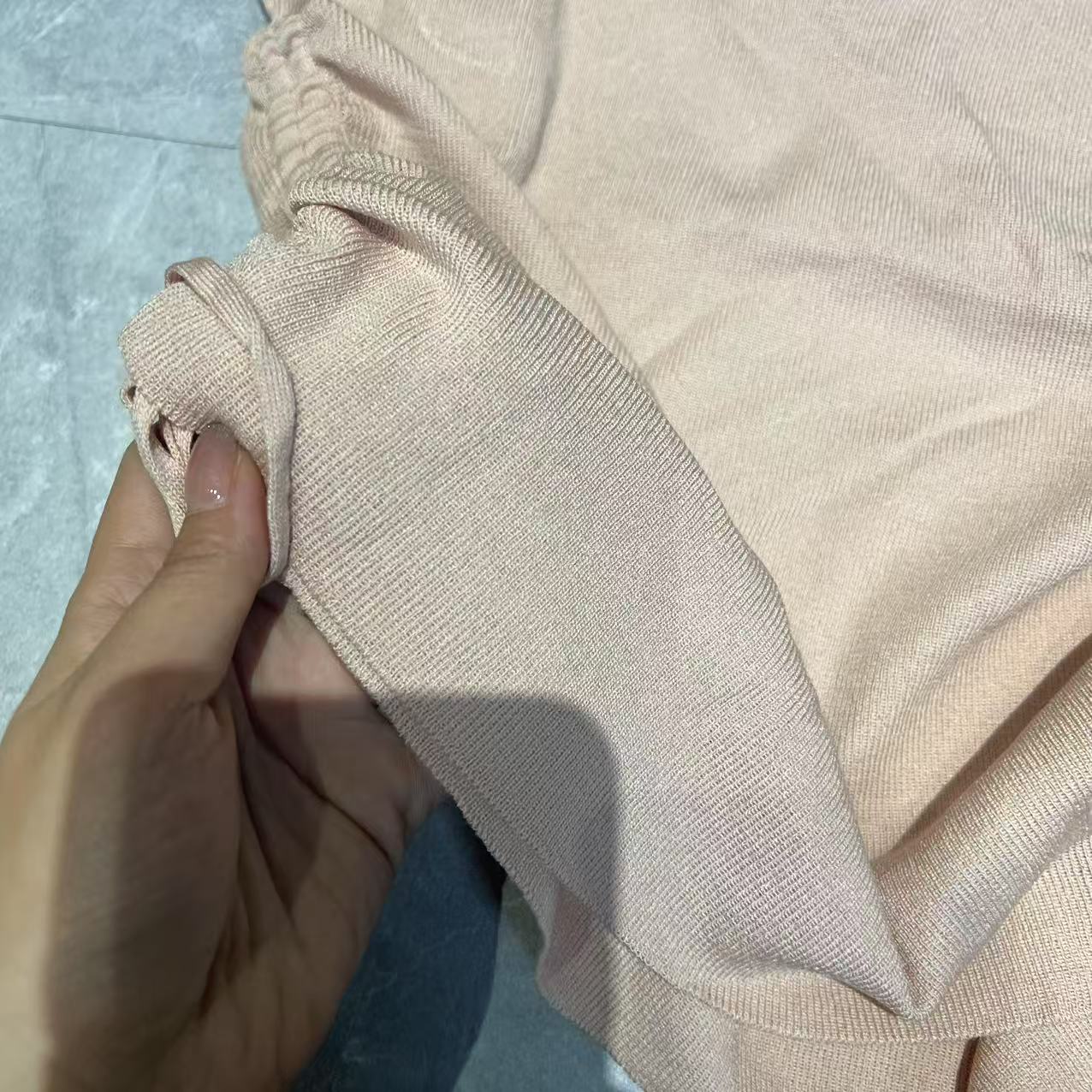 小敏家杏色上衣-515