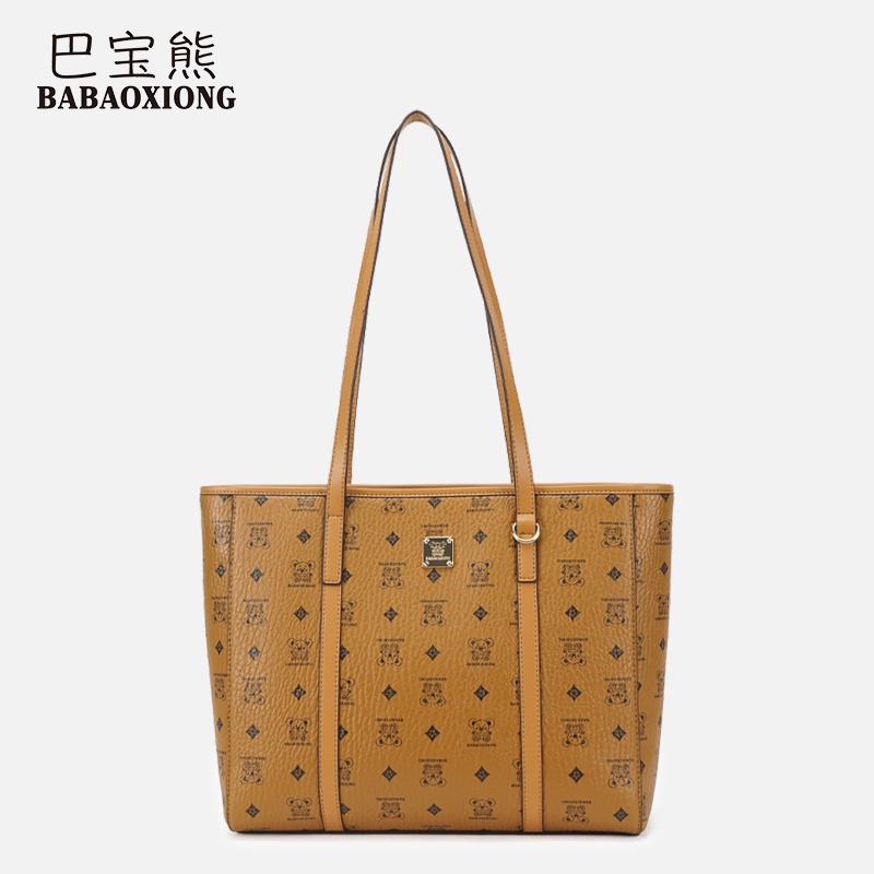 【DoDo专属】巴宝熊大容量托特包手提女包通勤包BB00115