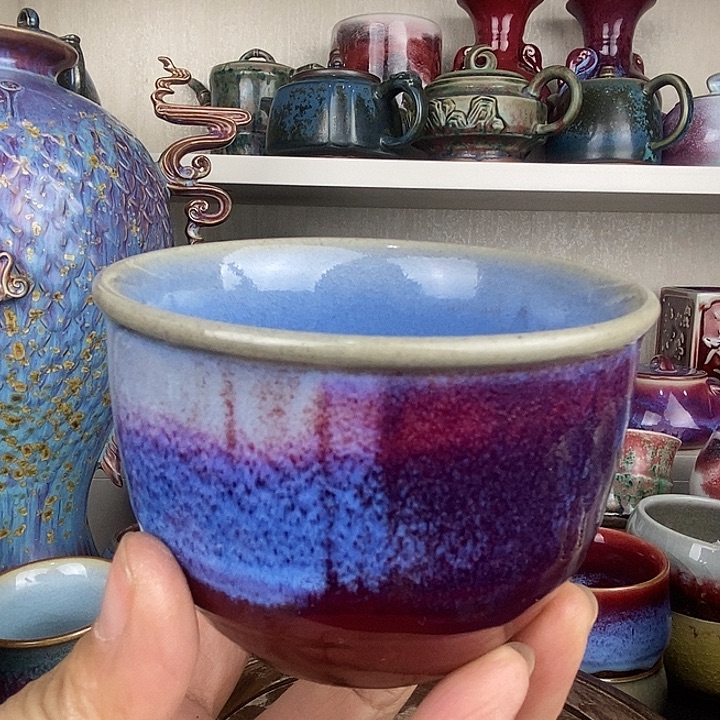 茶盏中国神后钧瓷茶具