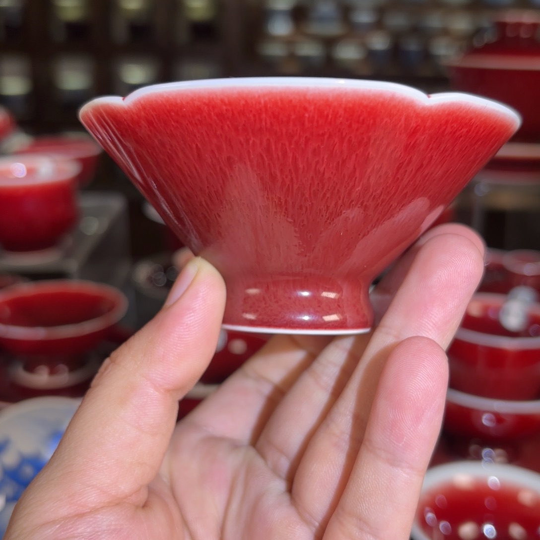 摆件景德镇陶瓷郎红福利