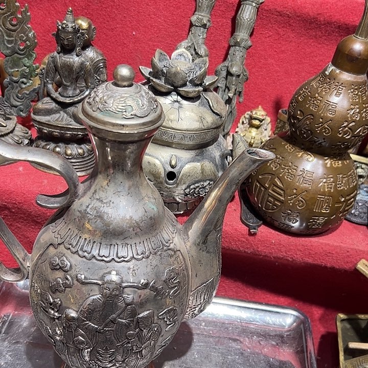 一***5微瑕疵黄铜摆件工艺品