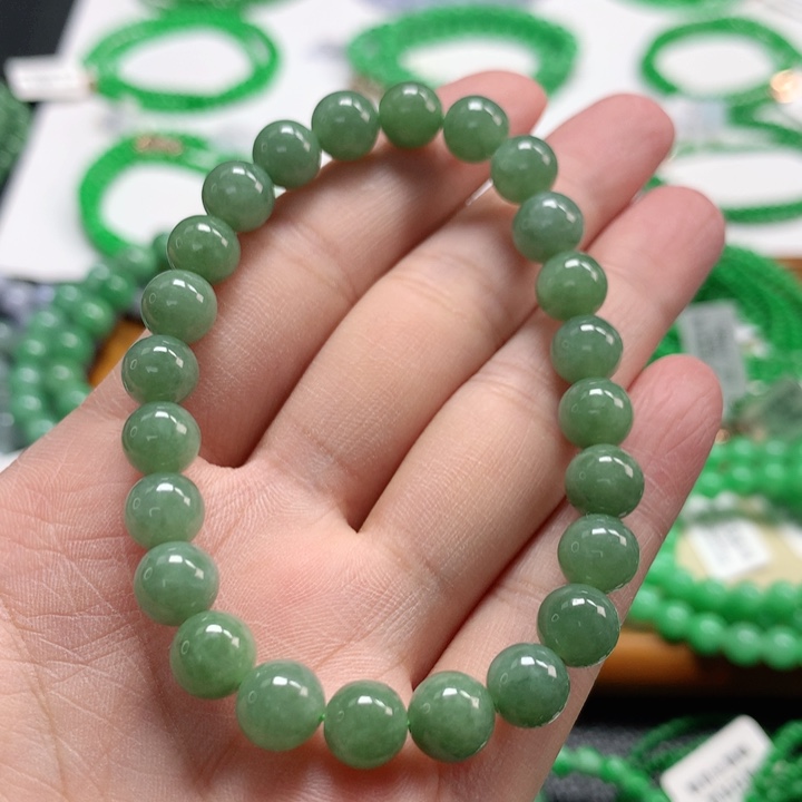 翡翠未镶嵌手链翡翠