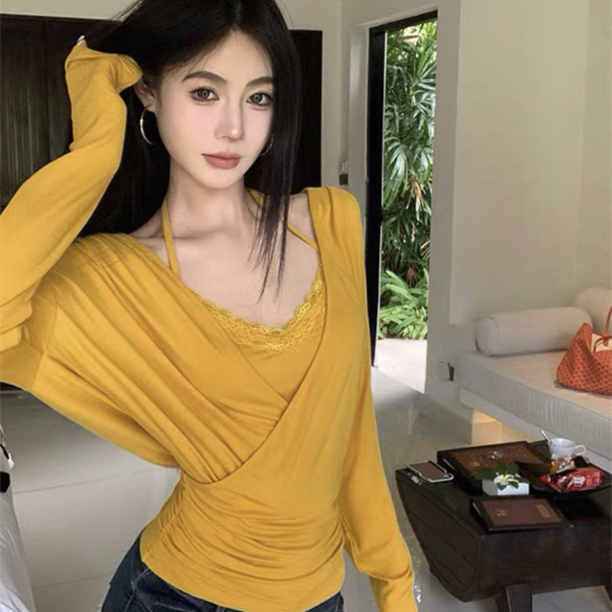 H2/7/1551蕾丝两件套