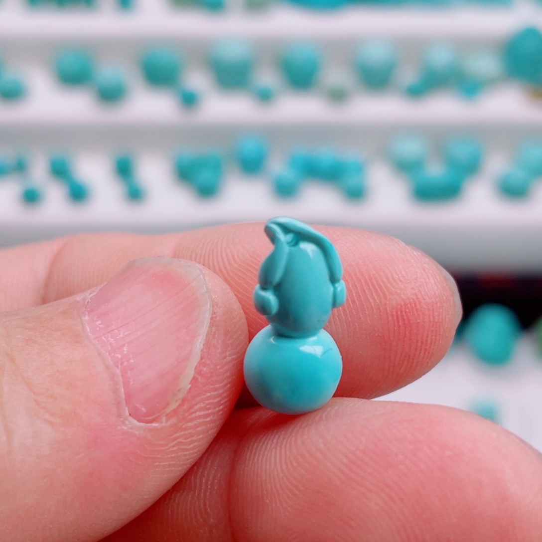 绿松石未镶嵌吊坠(不含链)