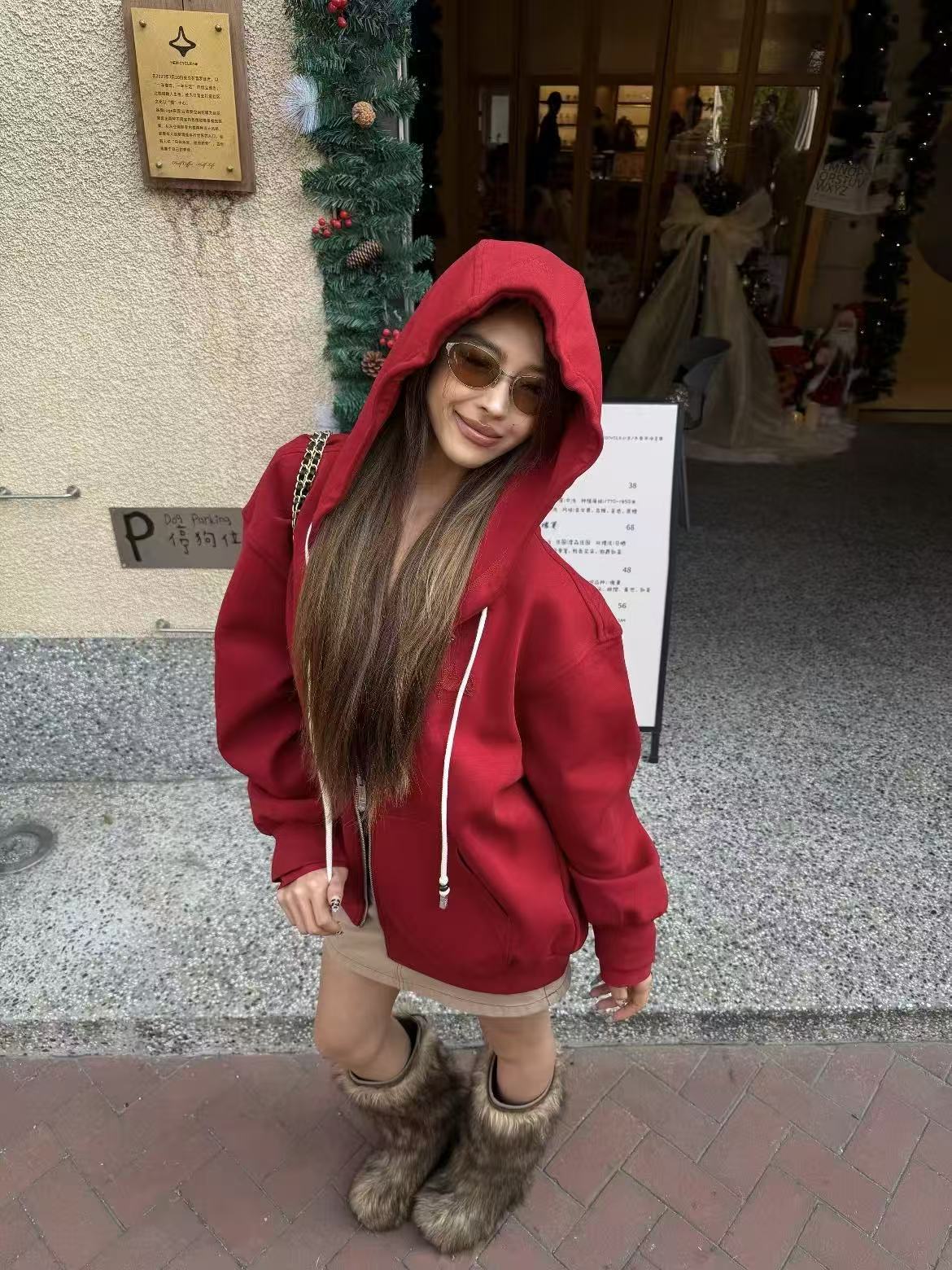 【小竹马胶囊】AVVENN立体落肩主题绣花外套时髦百搭