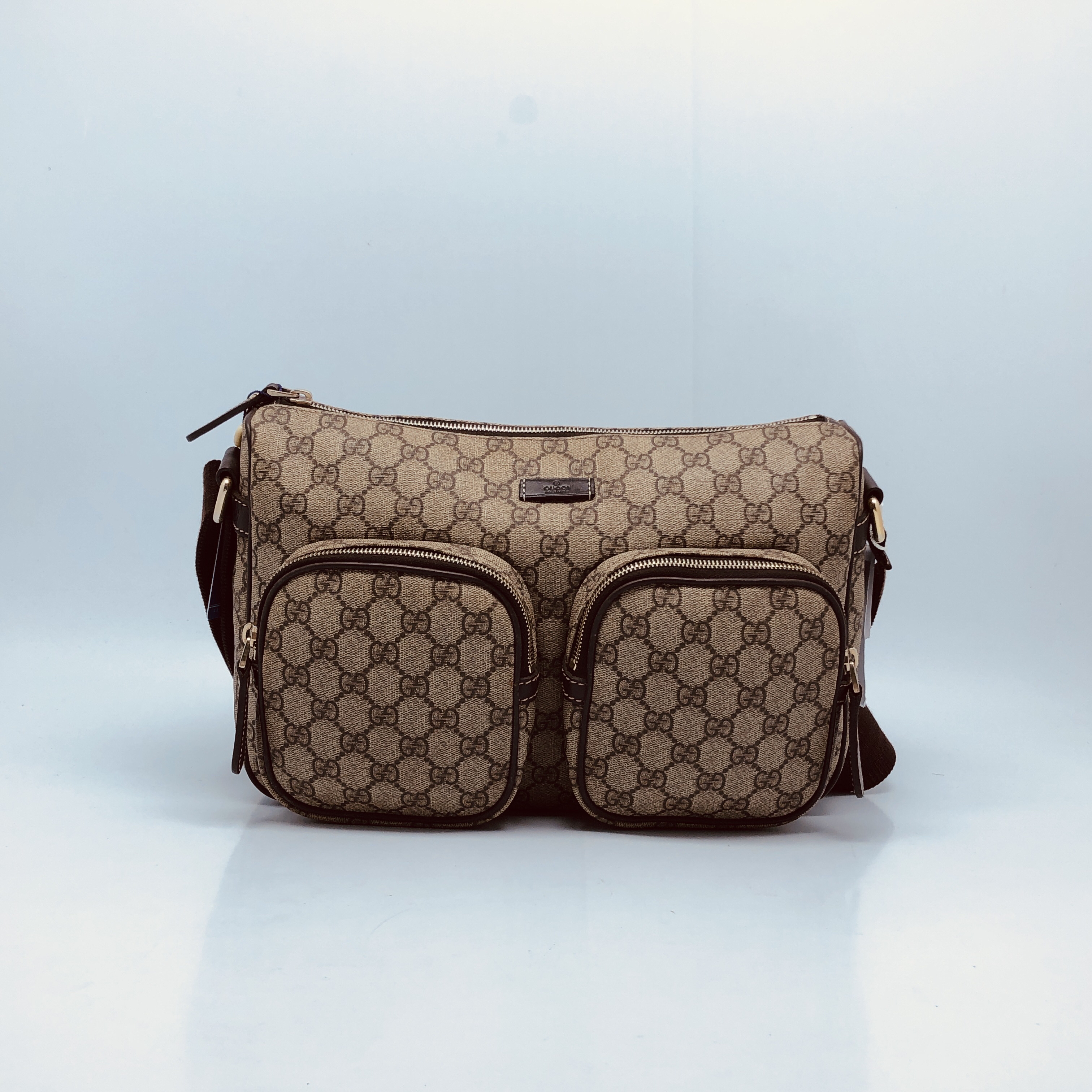 95新 GUCCI/古驰 老花单肩包/4646号