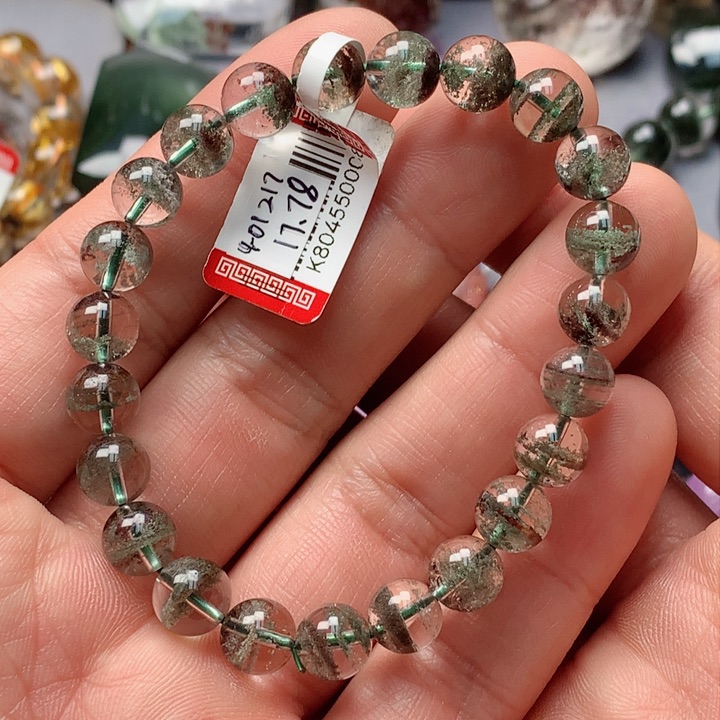 水晶手串未镶嵌天然