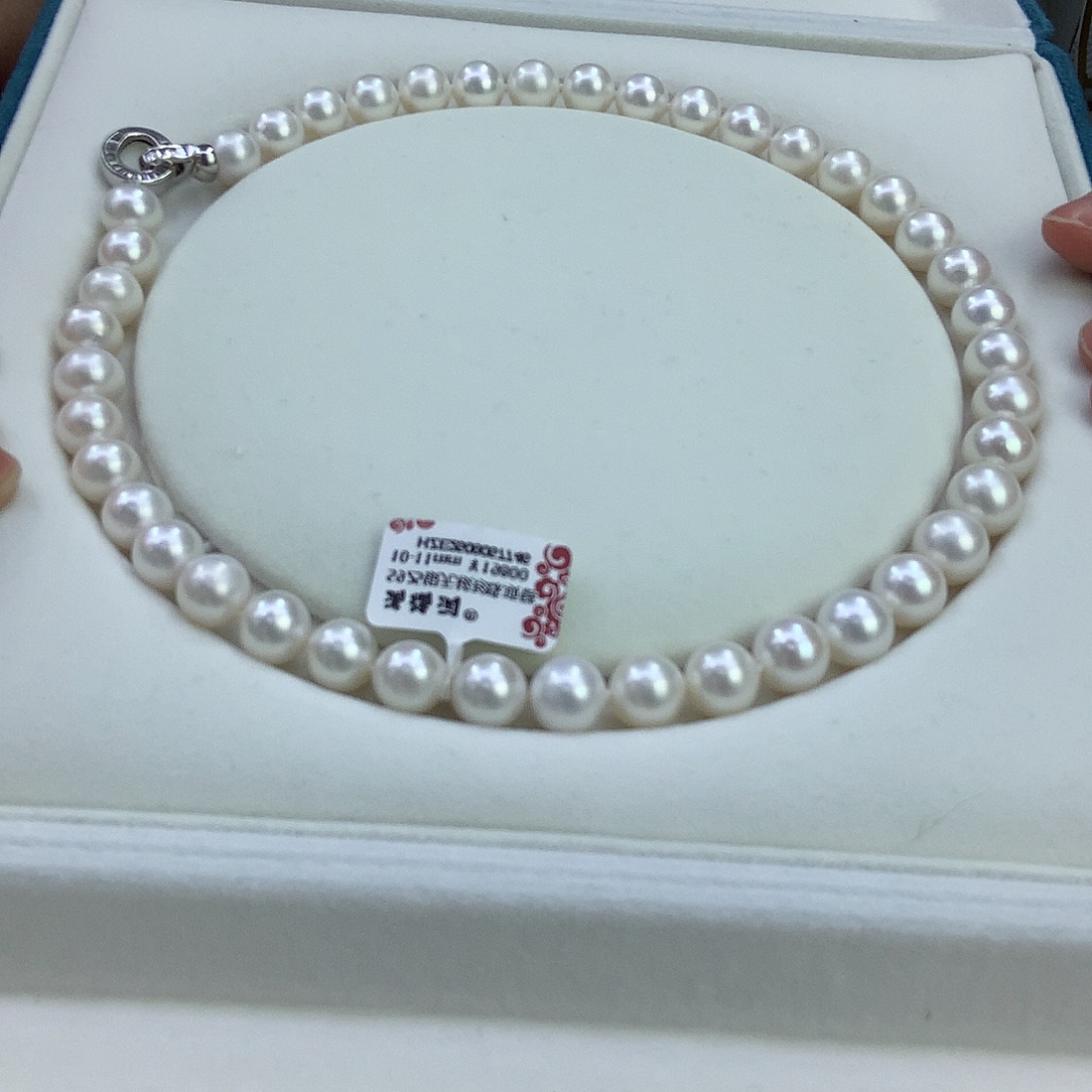 未镶嵌颈饰淡水珍珠无核10-11