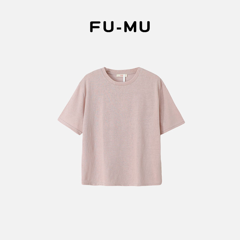 【Aimee粉丝福利】懒人棉宽松短袖T恤女款夏季大码C05C38