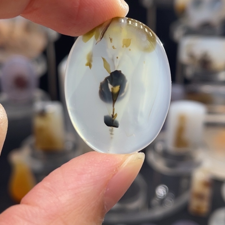 玛瑙/玉髓合金珠宝半成品