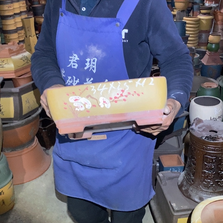 紫砂花盆紫砂花盆