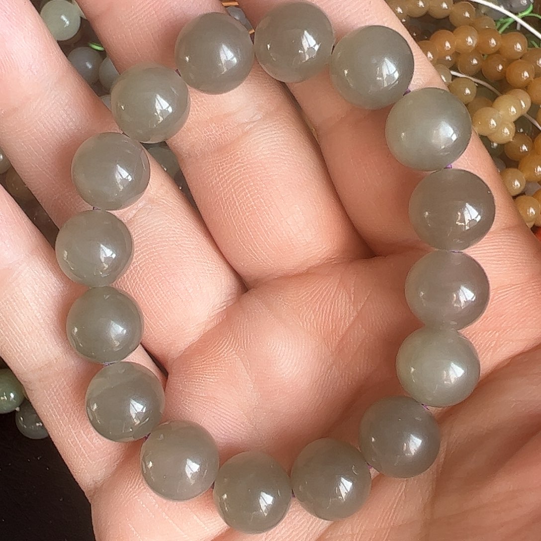 和田玉手链未镶嵌