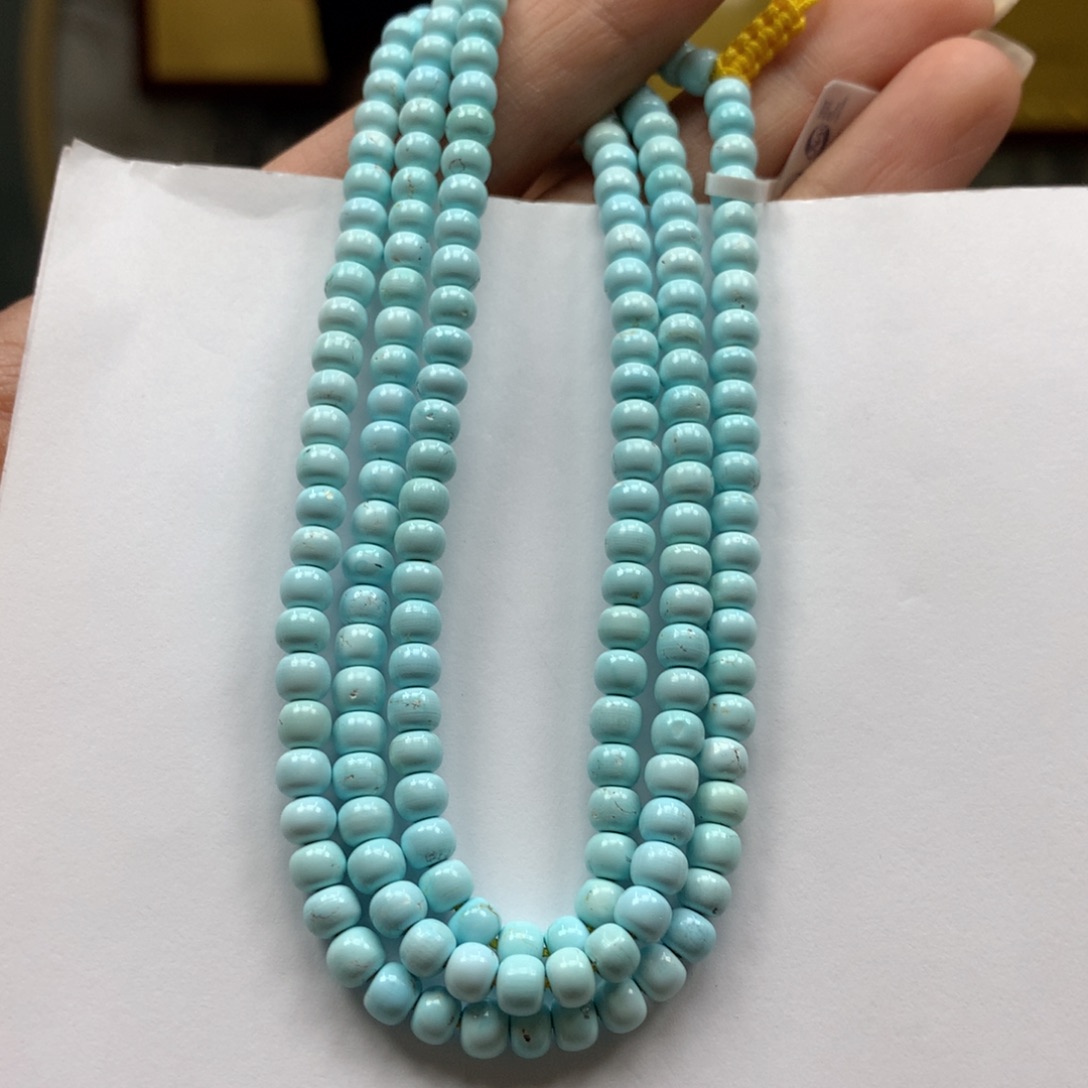 绿松石长链未镶嵌