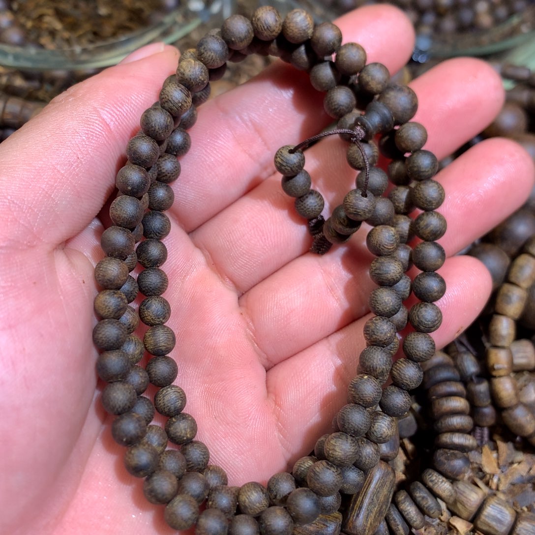 沉香手串棋楠沉香手串0.6多圈