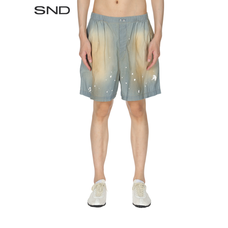 【SNDACNE STUDIOS 设计师品牌】SND PF25  复古宽松短裤