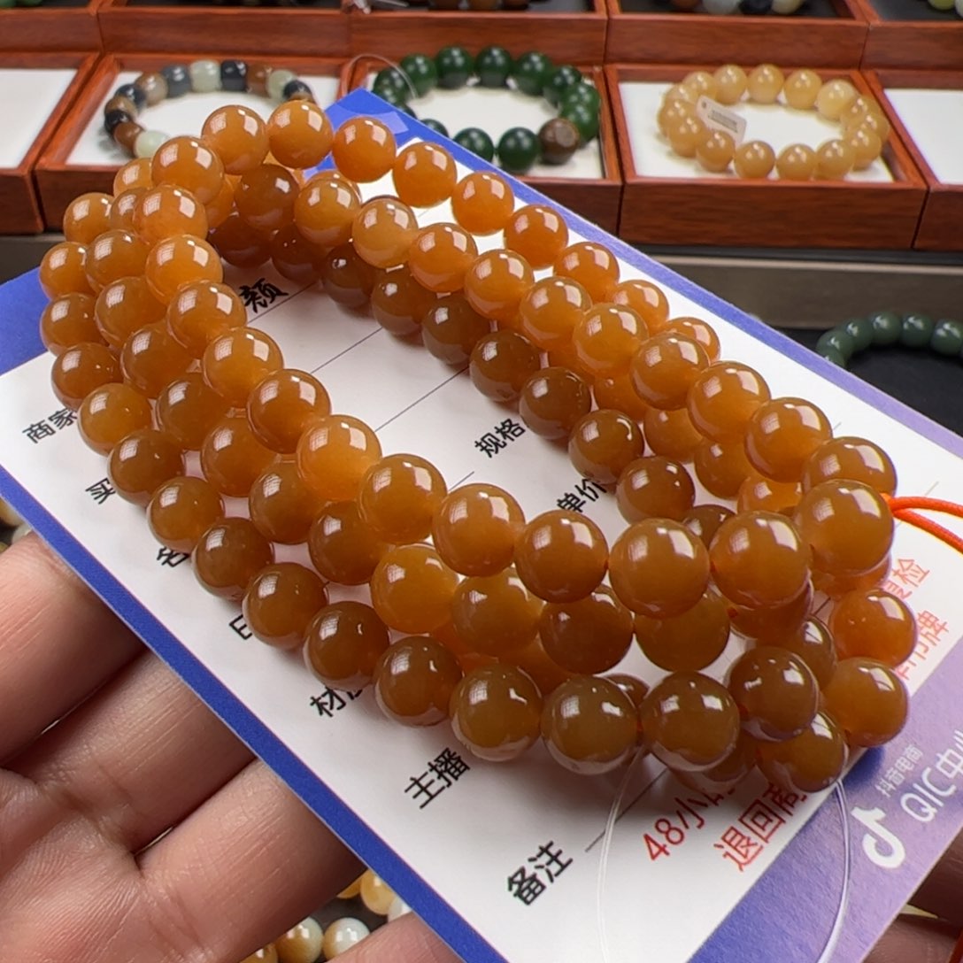 和田玉手链未镶嵌