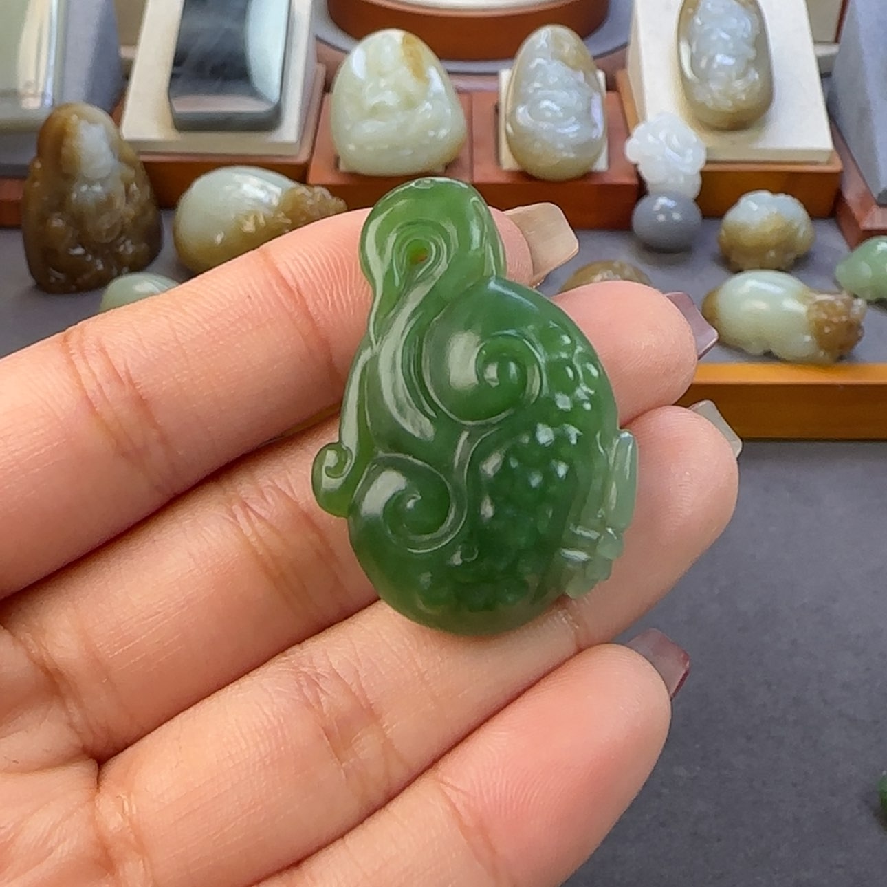 【闪购商品】和田玉（碧玉）颈饰未镶嵌