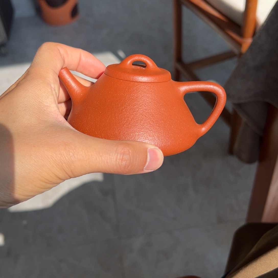 段泥茶壶^***.纯红子冶