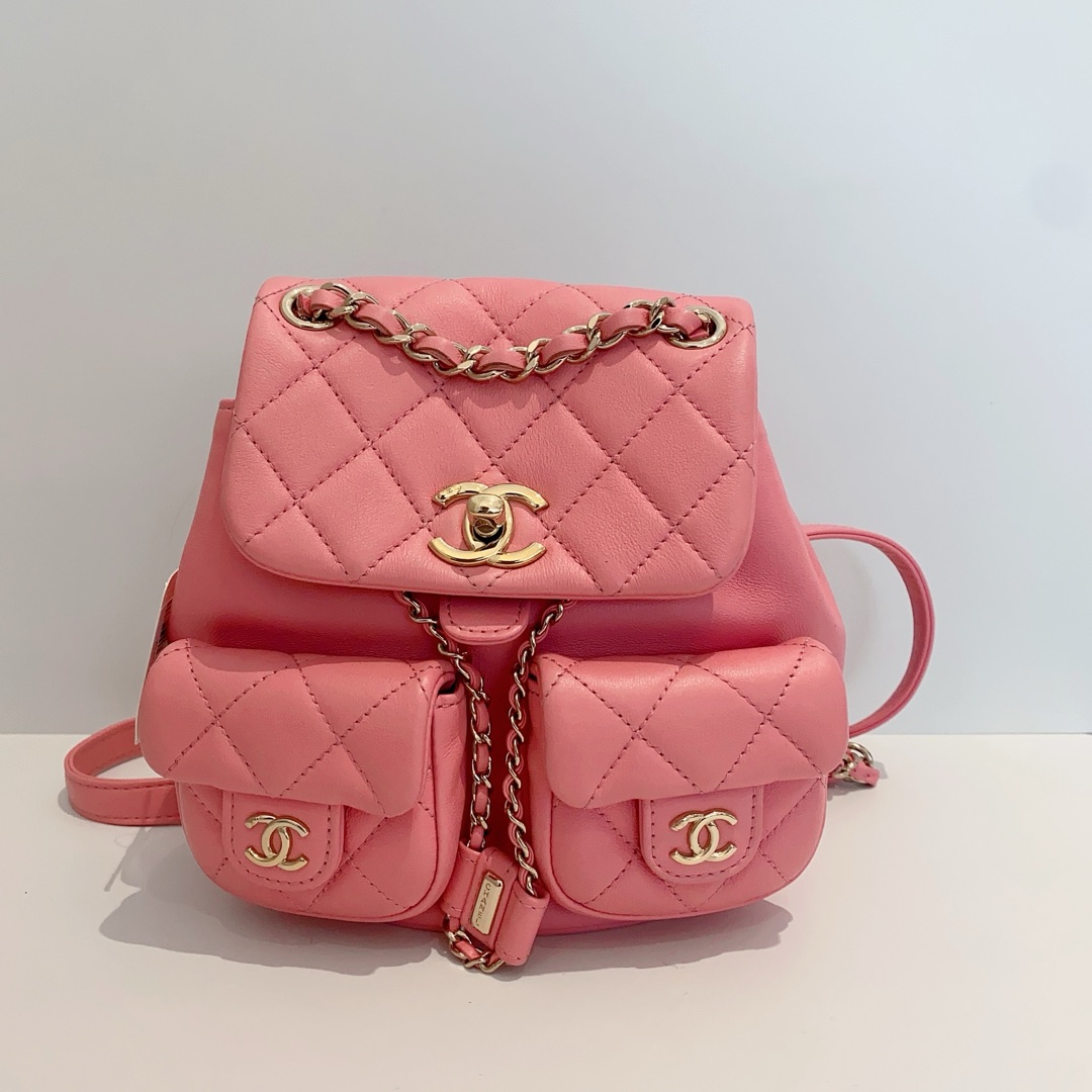 95新 Chanel/香奈儿 小号duma小青蛙双肩包15866517