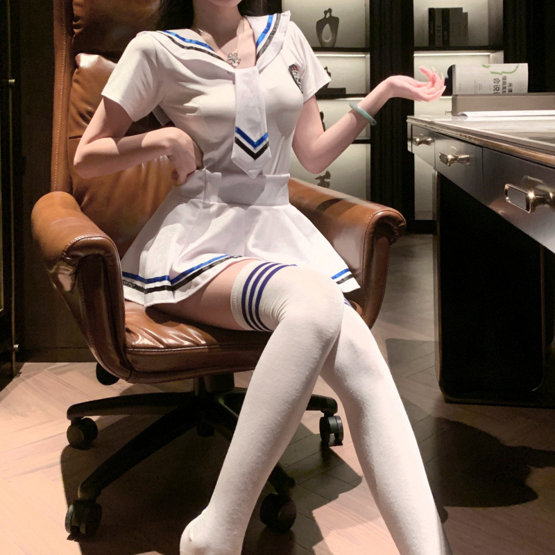 性感清纯JK制服百褶学院风女装学生装水手服显瘦裙子战袍火辣公主
