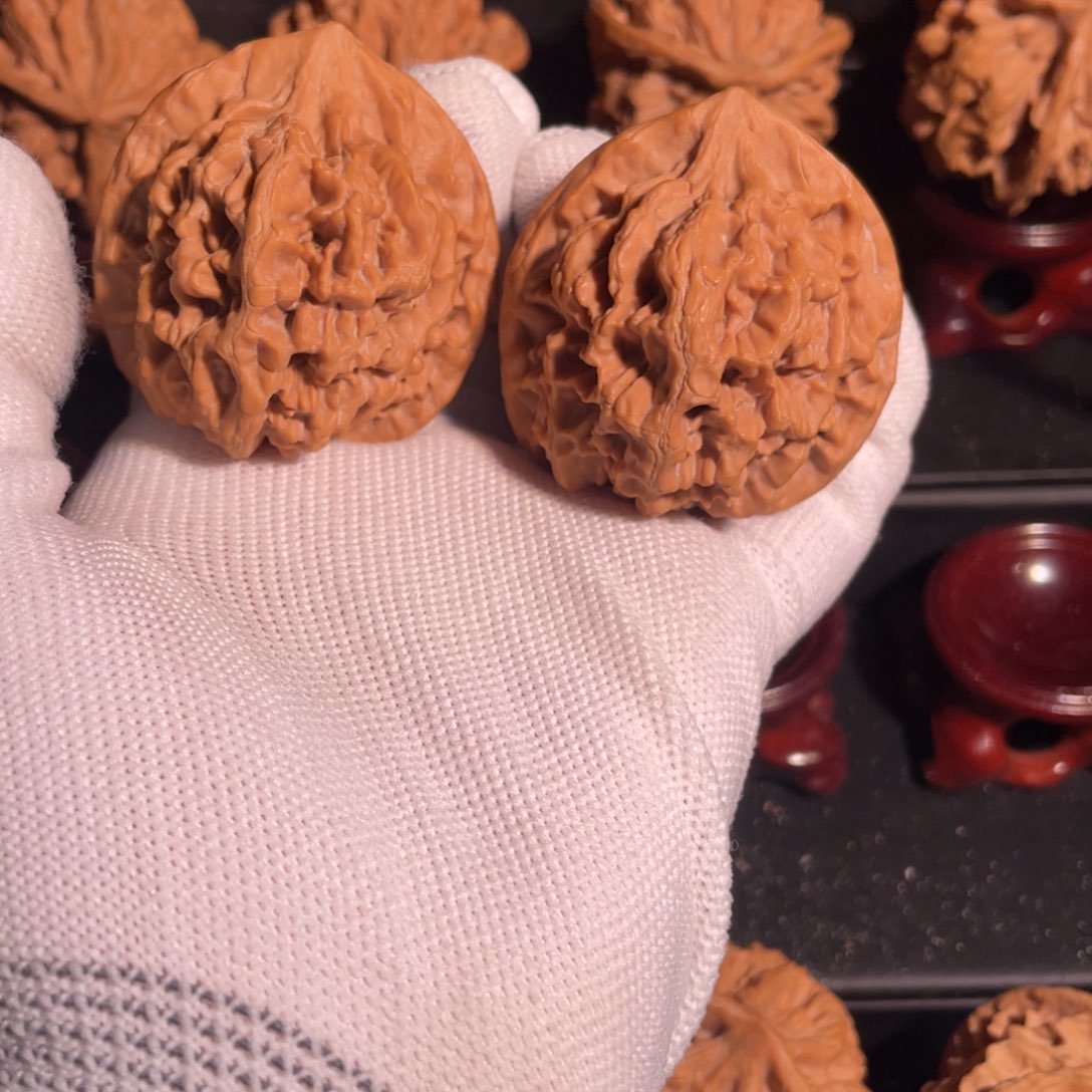 文玩核桃吊坠43官帽51.5克