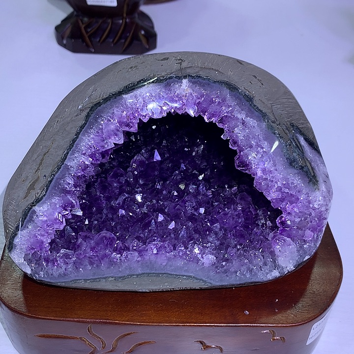 紫晶大型摆件（非配饰）未镶嵌蛋