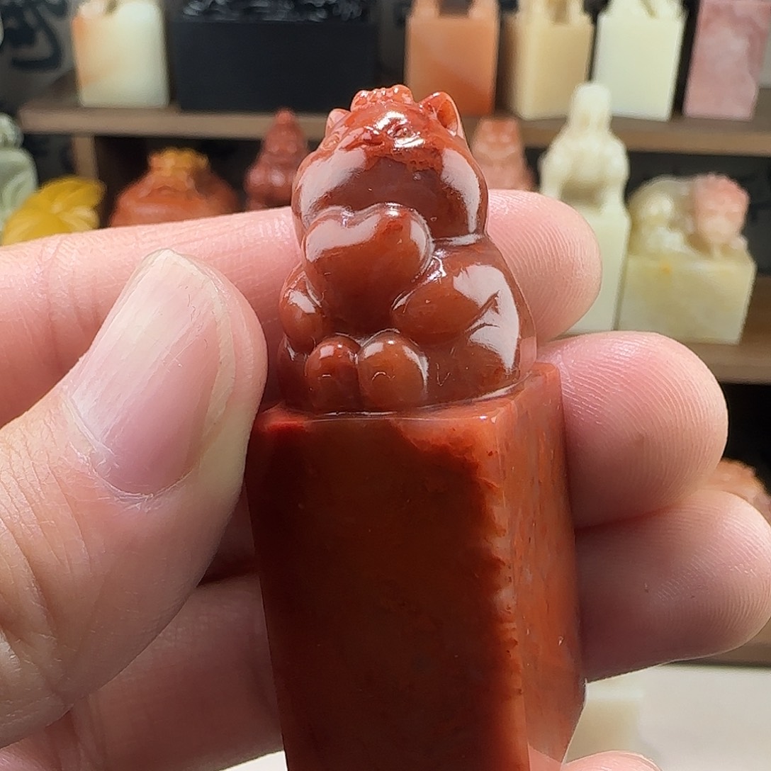 印石寿山石019老挝保利石