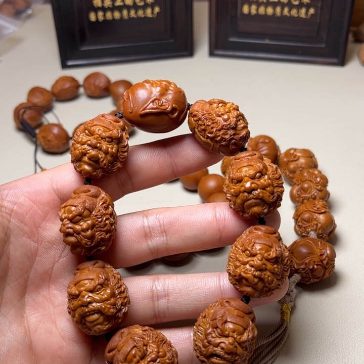 市***劳橄榄核手串橄榄核