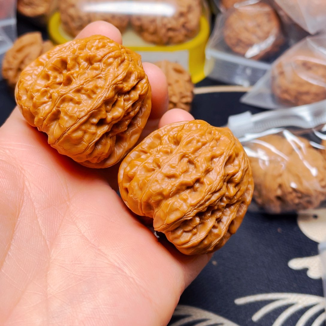 吊坠文玩核桃平谷凹底