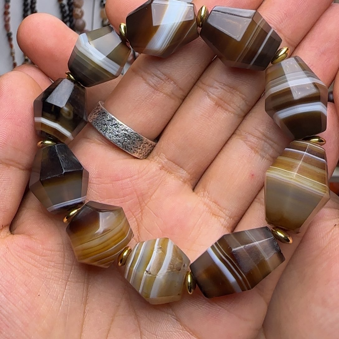 玛瑙/玉髓单未镶嵌