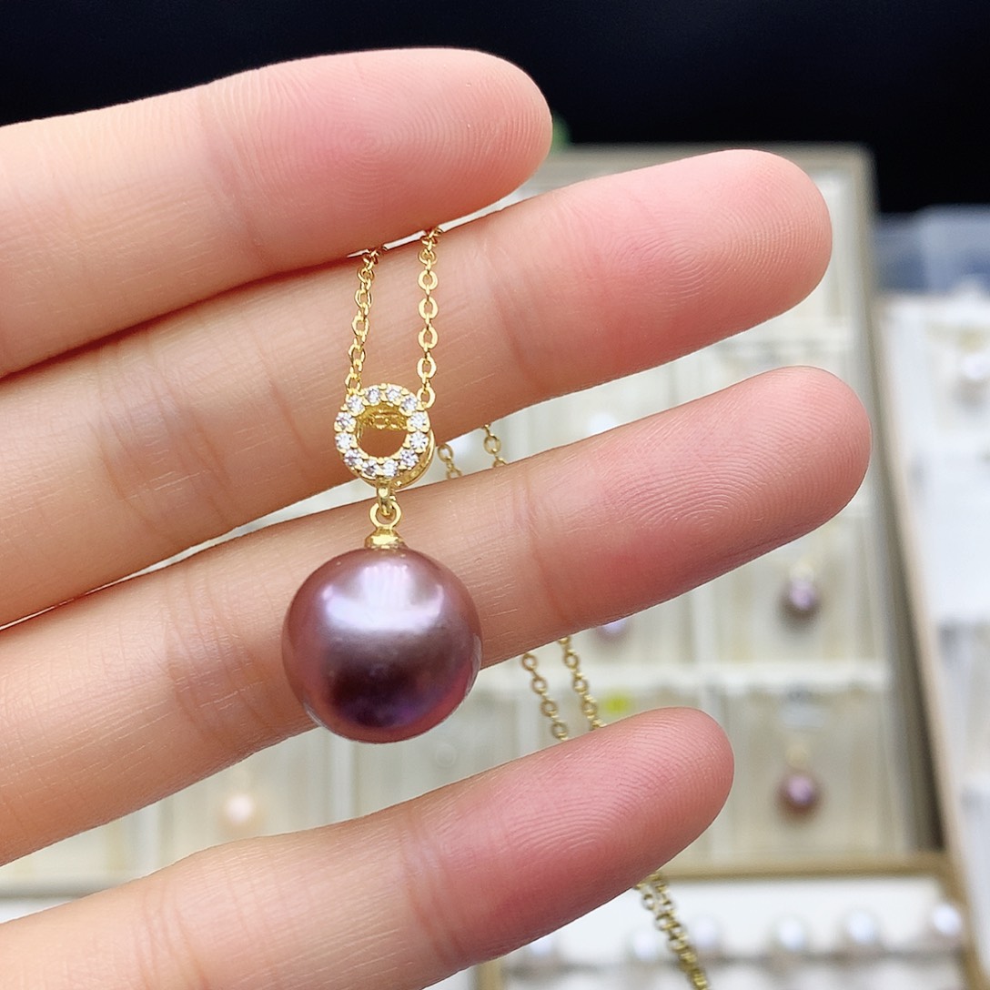 淡水珍珠颈饰合金