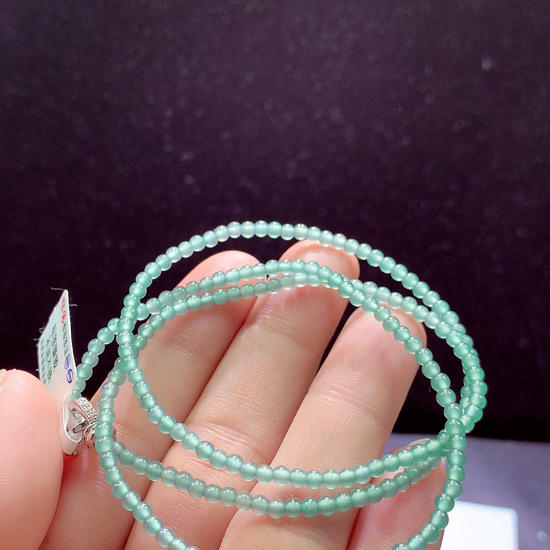 翡翠手链未镶嵌项链