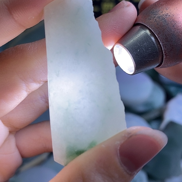 翡翠裸石纯天然翡翠