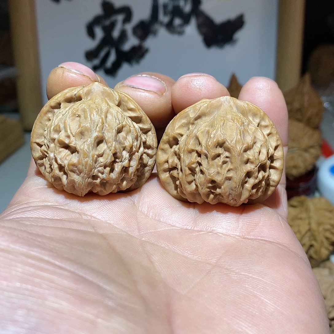 文玩核桃把件37尺宫灯