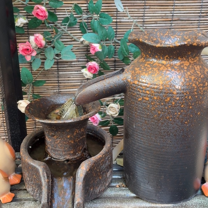 粗陶口径13/27，13/15/15进水口1.6厘米